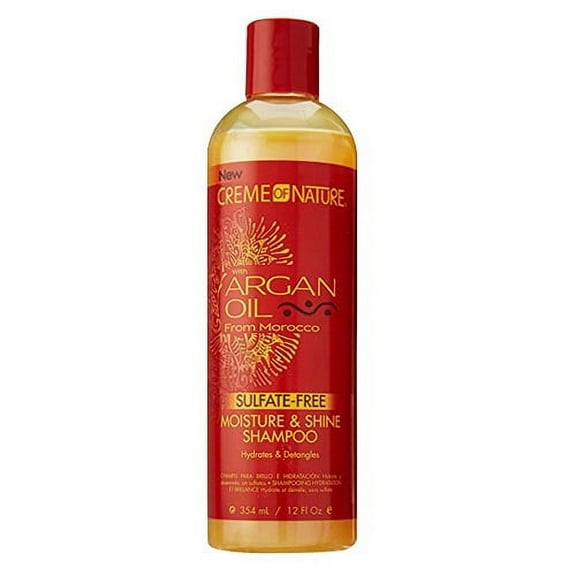 Creme of Nature Argan Oil Moisture and Shine Shampoo, 12 Oz