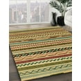 thumbnail image 2 of Ahgly Company Indoor Rectangle Abstract Yellow Abstract Area Rugs, 4' x 6', 2 of 6