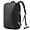 Black, variant on BANGE Gray Business Laptop Backpack with USB Charging Port