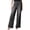 Black, variant on Women'S High Waisted Bell Bottom Pull on Jeans Tummy Control Stretchy Baggy Casual Jean Leggings Navy Blue L