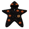 thumbnail image 6 of ZHANGDER Baby Starfish Onesie, Warm Fleece Jumpsuit Infant Pumpkin Pattern Romper with Full Zip, 6 of 6