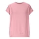 thumbnail image 5 of Blusa de manga larga,Suéter informal de mujer con parches de color liso, blusa de manga larga y cuello redondo, poliéster, ligero y cómodo, ideal para el hogar, sopatenor, 5 of 9