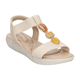 thumbnail image 4 of Sandalias Modare Mujer Cremita Adorno beige 25.5, 4 of 10
