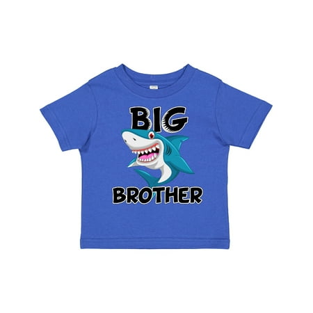 

Inktastic Big Brother Shark Gift Toddler Boy Girl T-Shirt