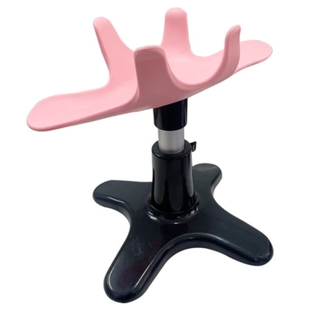 Hersfrd Dog Grooming Stand Adjustable Height Dog Trimming Stand Rotatable Pet Support Holder Compact Portable for Bathing Trimming Supplies (Pink)