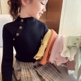 thumbnail image 3 of Chemise à Manches Longues en Coton pour Filles / Rose / 7, 3 of 4