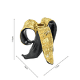 thumbnail image 2 of Classic Candlestick Holder Personality Banana Shape Candle Holder Home Table Candlestick Party Special Props -A, 2 of 6
