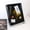 Black-Separate packaging-Tempered glass, variant on Black Deep Shadow Box Frame, 3D Display Case for Dried Flowers and Keepsakes