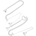 thumbnail image 4 of GOOHOCHY par de tirantes para sujetadores, tops, vestidos, tirantes para hombros, tirantes brillantes para vestidos, tirantes de repuesto para sujetadores., 4 of 8