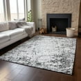 thumbnail image 6 of Addison Rugs Mayfield Washable Transitional Organic Black Rectangle Rug, 10' x 14', 6 of 6