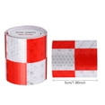 thumbnail image 2 of FUTUREORYY 4 Rouleaux Ruban Auto Réfléchissant Rouge PVC Identification d'Urgence pour, 2 of 5