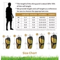 thumbnail image 2 of Uantc Shin Guards 2 Pairs - Slip in Soccer Shin Guards for Toddlers/Kids/Youths/Adults - Shin Pads Calf Protective Gear - Protective Soccer Equipment for Boys Girls Men Women Golden2XS, 2 of 5