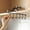 Black, variant on Mug Hooks Under Cabinet, Cup Holder Hanger Under Cabinet, With 6 Hooks,Drilling Free, Suitable for Closet Ties, Bookcase, Bedroom, Bathroom, for Pots, Pans, Spoons, Spatulas and So On(White)