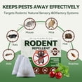 thumbnail image 3 of Rodent Repellent 36 Balls, Peppermint Oil Mouse Repellent Indoor & Outdoor Use, Natural Moth Balls for Rodent Mice Repellent for Home, Garage, Car, RV & Garden, 3 of 7
