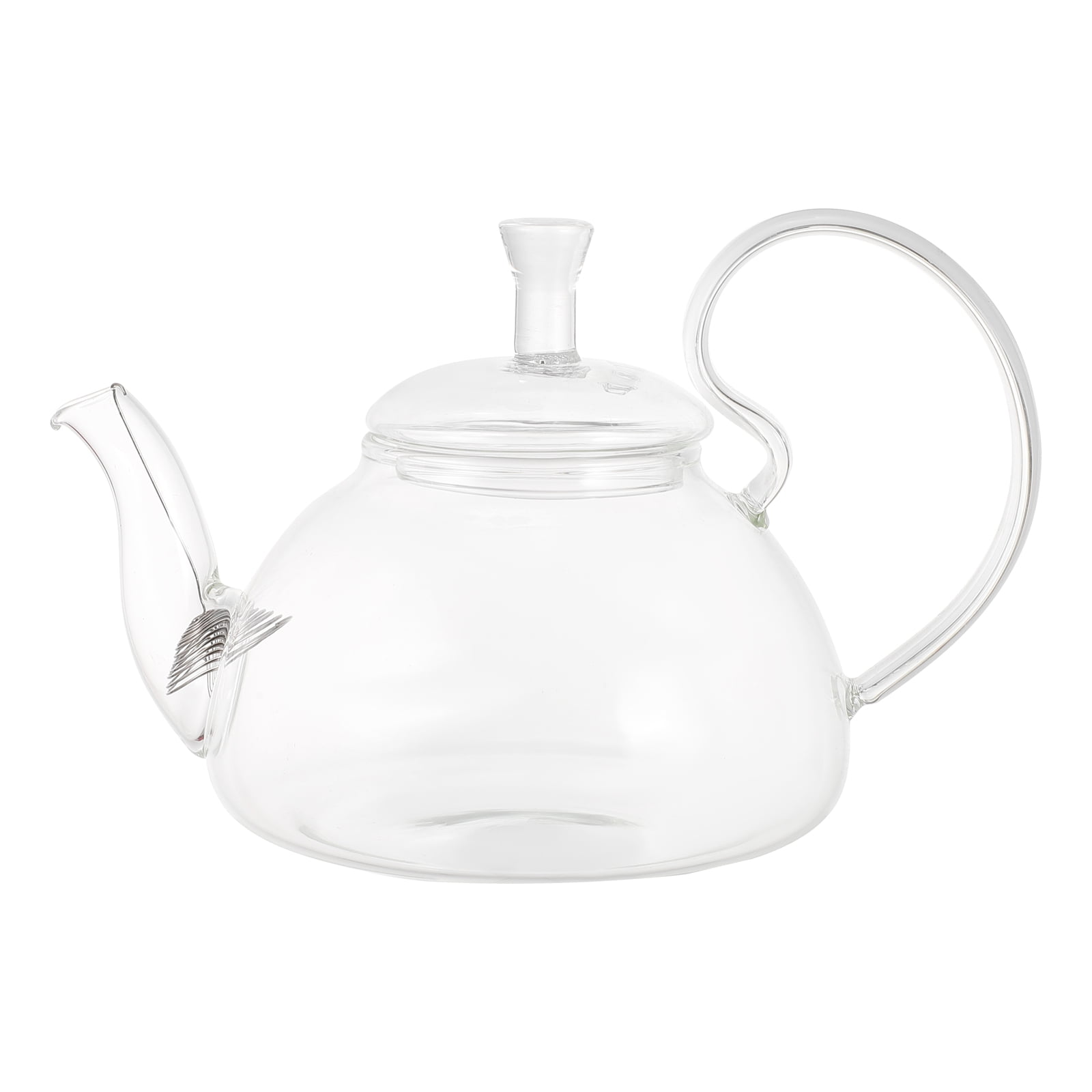 Teapot Kettle Glass Whistling Teakettle Stovetop Tea Coffee Gas Over Pour Microwave Pot Milk