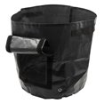 thumbnail image 3 of 2 Pcs Potato Vegetable Grow Bags Aeration Container with Strap Handles (PE, Black), 3 of 8