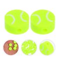 thumbnail image 3 of Miangastore Tennis Ball Beads Green Craft Making for Handcraft Enthusiasts 100Pcs, 3 of 9
