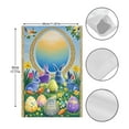thumbnail image 3 of Garden Flag Holder Stand Garden Flags for All Seasons Dogs Table Runners 72 Inches Long Modern Outdoor Banner Stand Garden Flag Holder Stand with Solar Light Easter Garden Flag 12.5 X 18 Inch 2025, 3 of 4