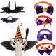 thumbnail image 1 of Halloween Para Perros Y Gatos, Collar De Pajarita Ajustable Para Mascotas De Halloween + Trajes De Alas De Murciélago Negro, Disfraz De Cosplay Para Mascotas Para Uso Diario Y Fotografía sonducket HA045276-02, 1 of 5