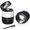 Black, variant on DEPAD 3-in-1 Pill Crusher and Pill Cutter, Pills Crusher Fine Powder with Stainless Steel Grinding Head, Pil Grinder with Storage for Tablets, Cutter Splitter for Small and Tiny Pills