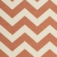 thumbnail image 6 of Safavieh Courtyard Bailey Chevron Indoor/Outdoor Area Rug, 5'3" x 7'7", Terracotta/Beige, 6 of 7