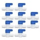 thumbnail image 5 of 10 Pcs Inline Ball Valve Mini Water Tube Shut Off Switch Quick Connect Fitting Accessory for Water Purifier 1/4inch, 5 of 5