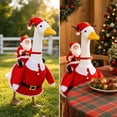 thumbnail image 5 of Ganfancp Holiday Outfit for 23-Inch Porch Goose Statue Interchangeable Fabric Costume for Halloween Thanksgiving Christmas Front Yard and Porch Decor, 5 of 7