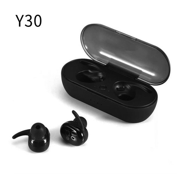 Y30 True Wireless Earbuds Auriculares deportivos impermeables diarios con control táctil con