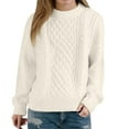 thumbnail image 4 of Fall Outfits for Women 2026 Long Sleeve Warm and cozy all through autumn and winter M Beige Fall Top, 4 of 5