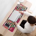 thumbnail image 3 of Long Mouse Pads for Desk,Pioneer Flower Floral Print Pattern Desk Mats on Top Of Desks, Desk Mouse Pad Extra Large with 3mm Non-Slip Base and Stitched Edge for Gaming,Office,Work,Home 31.5"x11.8", 3 of 6