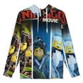 thumbnail image 3 of Ninjago Movie Zipper Pullover Sweatshirt Hoodies High Neck Hooded Sweater Fashion Daily Hoody Clothes, 3 of 7