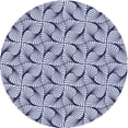 thumbnail image 1 of Ahgly Company Machine Washable Indoor Square Transitional Heavenly Blue Area Rugs, 3' Square, 1 of 7