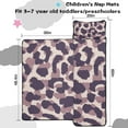 thumbnail image 5 of Pink and Purple Of Leopard Print Toddler Nap Mats for Kids Preschool,Sleeping Mat Bag or Kids,Toddler Sleeping Bag,Toddler Nap Mat or Daycare, 5 of 6