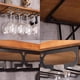 thumbnail image 4 of Estante para copas de vino, soporte para copas de vino debajo del gabinete, estante para copas de vino, utilizado para mostradores de bar y gabinetes de cocina, puede contener varios, 4 of 5