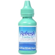 Refresh Contact Lens Comfort Eyecare, Lubricating & Moisture Drops, 0.4 Oz, 3-Pack