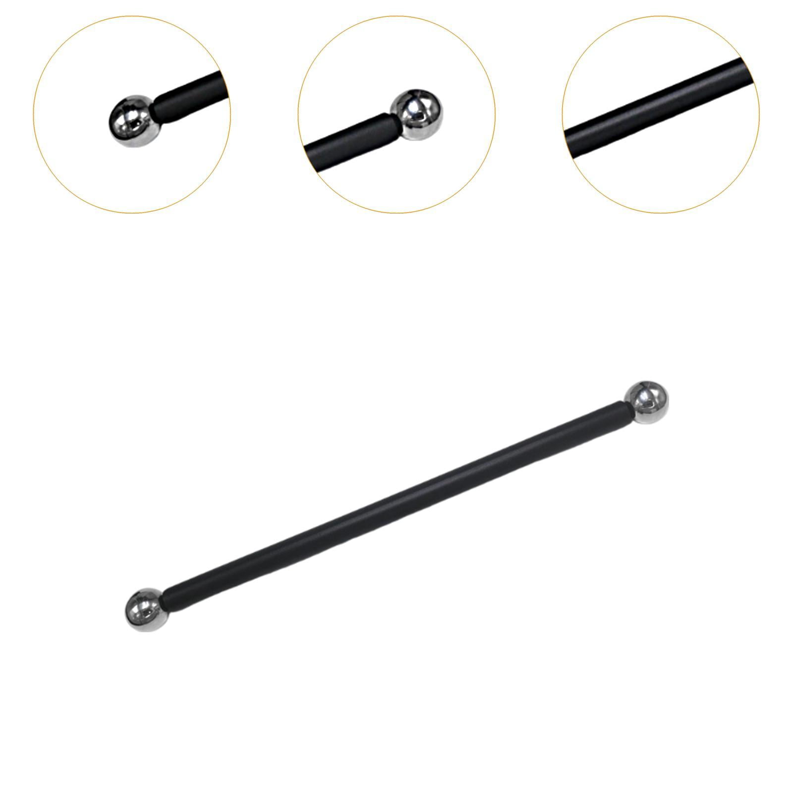 Zxpjkyu Flag Holder Replacement Arm Street Light Part for Hanging Sign Outdoor Lamp Post 56cm Argent ball
