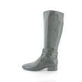 thumbnail image 4 of Naturalizer Women's Reid Leather Wide Calf Knee High Boots Black 7.5M, 4 of 8