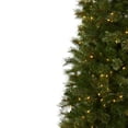 thumbnail image 2 of Nearly Natural 7.5ft Cashmere Slim Green Christmas Tree with Clear Lights, 2 of 6