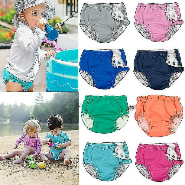 Pañal de natación reutilizable para bebé No se necesita otro pañal Upf 50+ Protección Nuevo Envío gratis