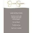 thumbnail image 6 of Jessica Simpson Faye Geometric Grommet Window Curtains with Tiebacks, Silver, 38" x 84", 6 of 6