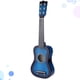 thumbnail image 2 of Guitarra de madera de 23 pulgadas, instrumento musical interesante, juguete educativo para niños (azul), 2 of 7
