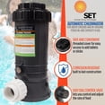 thumbnail image 5 of New Automatic Chlorinator for Swimming Pools In-Line 9 Lbs with Union Fittings, 5 of 7