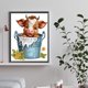 thumbnail image 5 of Pintura de diamante 5D DIY Taladro redondo completo Cubo Vaca Decoración para el hogar (LP670) Hugtrwg  Para estrenar, 5 of 9