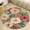style-2, variant on Floral Colorful Flower Round Rugs -Washable Non-Slip Small Round Area Rug Throw Soft Circle Rugs for Bedroom, Modern Print Indoor Carpet for Entryway Sofa Living Room
