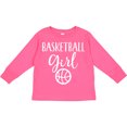 thumbnail image 3 of Inktastic Basketball Girl Sports Girls Long Sleeve Toddler T-Shirt, 3 of 5