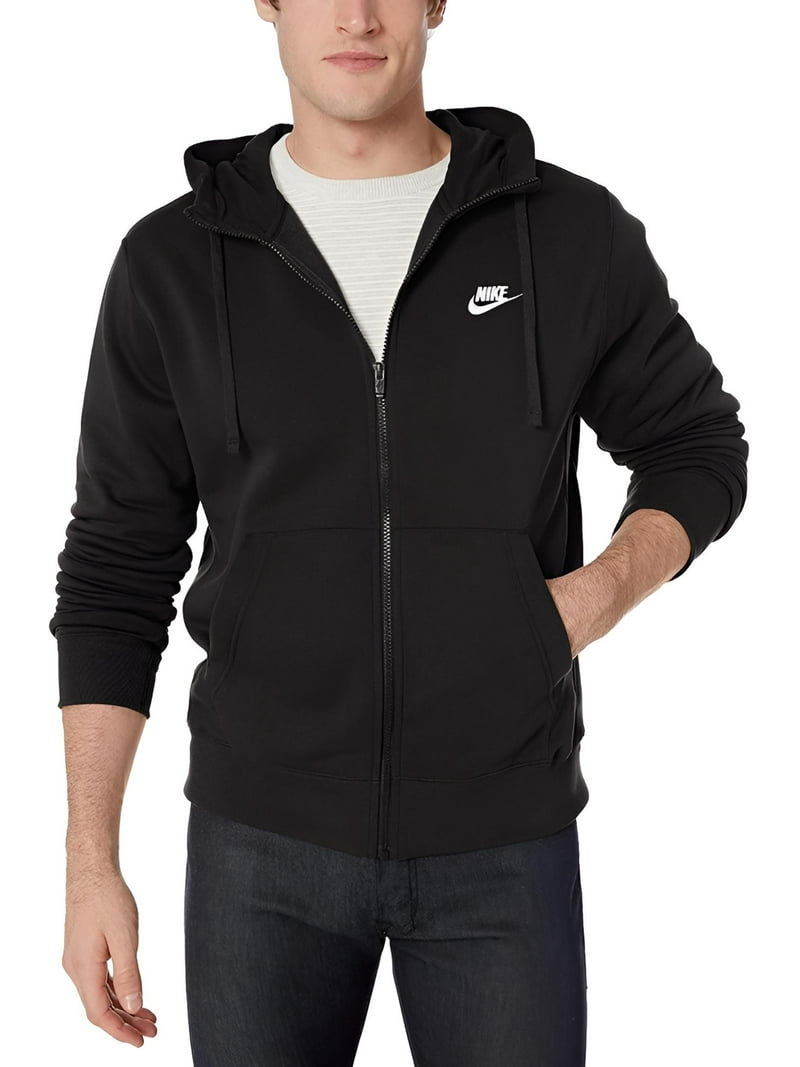 【NIKE】Nike Sportswear Club Fleece Men's Full-Zip Hoodie Nike Men's Full Zip Sweatshirt Club Sportswear Fleece Hoodie
