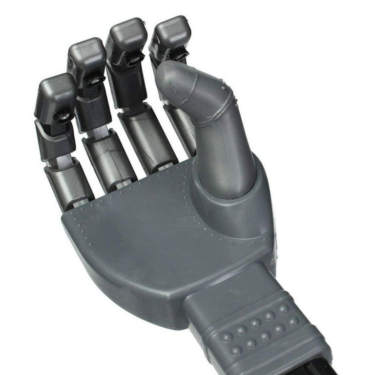 New 55CM 1PC Plastic Robot Claw Hand Grabber Grabbing Stick Kid Boy Toy Hand  Wrist Strengthen DIY Robot Grab