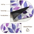 thumbnail image 6 of Rectangle Area Rugs 8 x 10 Ft, Spring Purple Leaves Non-Slip Residential Carpet, Country Leaf Plants Pastoral Indoor Crawling Mats Runner Rugs for Living Room/Dining Room/Bedroom, 6 of 8