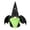 A003- Black & Green Bat, variant on Halloween Plush Decoration, Devil Horn Bat Wing Faceless, Handheld Jack O Lantern Bucket Trick Or Treat Doll for Home Table Mantel Party Indoor Festive Decor 10 Inch Red Black