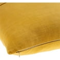 thumbnail image 4 of Surya Penelope 20"Hx20"W Polyester Fill Cotton Pillow Kit in Mustard Yellow, 4 of 4